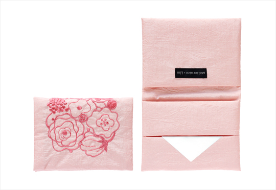 LISN STORE |SACHET POCKET TISSUE HOLDER N PINK(021 柑橘：優しい